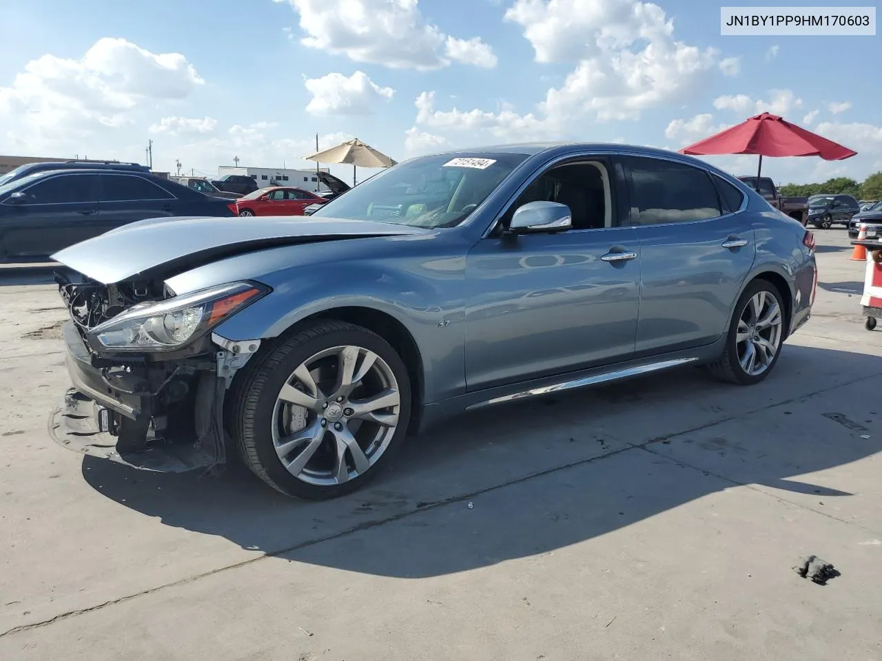 JN1BY1PP9HM170603 2017 Infiniti Q70L 3.7