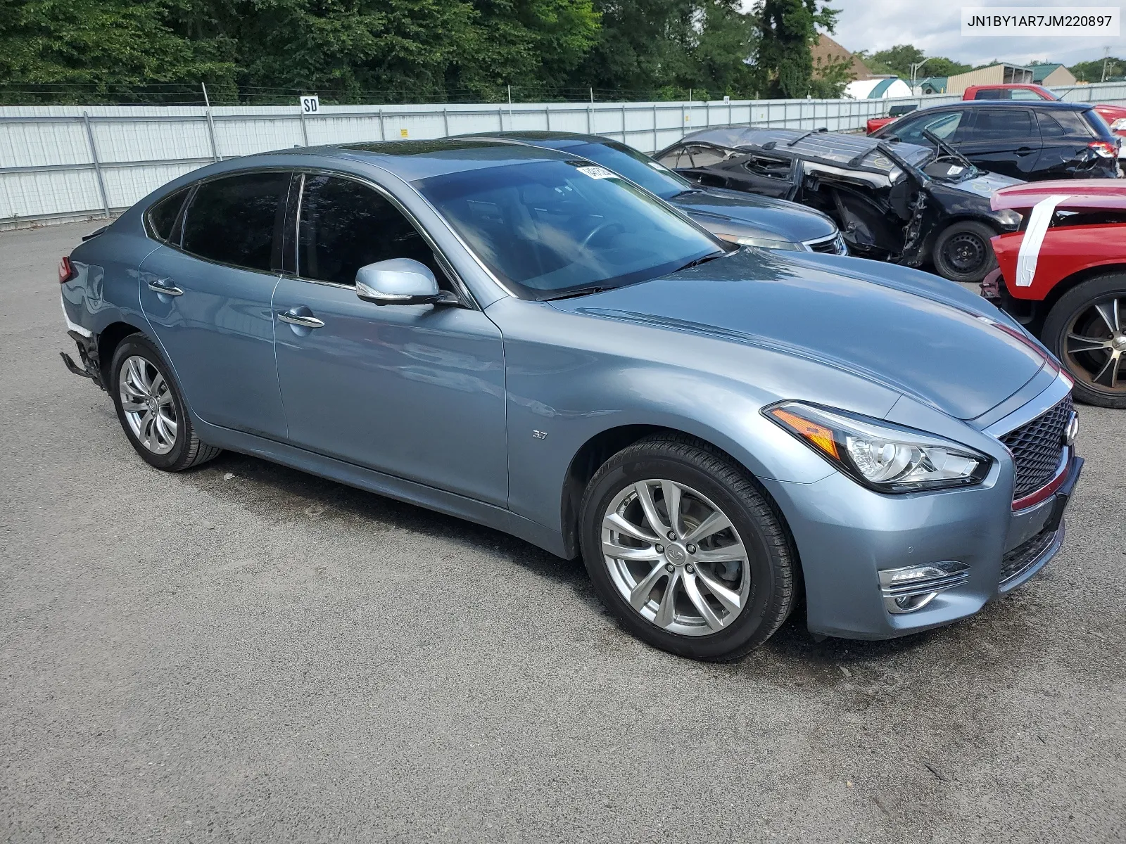 2018 Infiniti Q70 3.7 Luxe VIN: JN1BY1AR7JM220897 Lot: 64815284