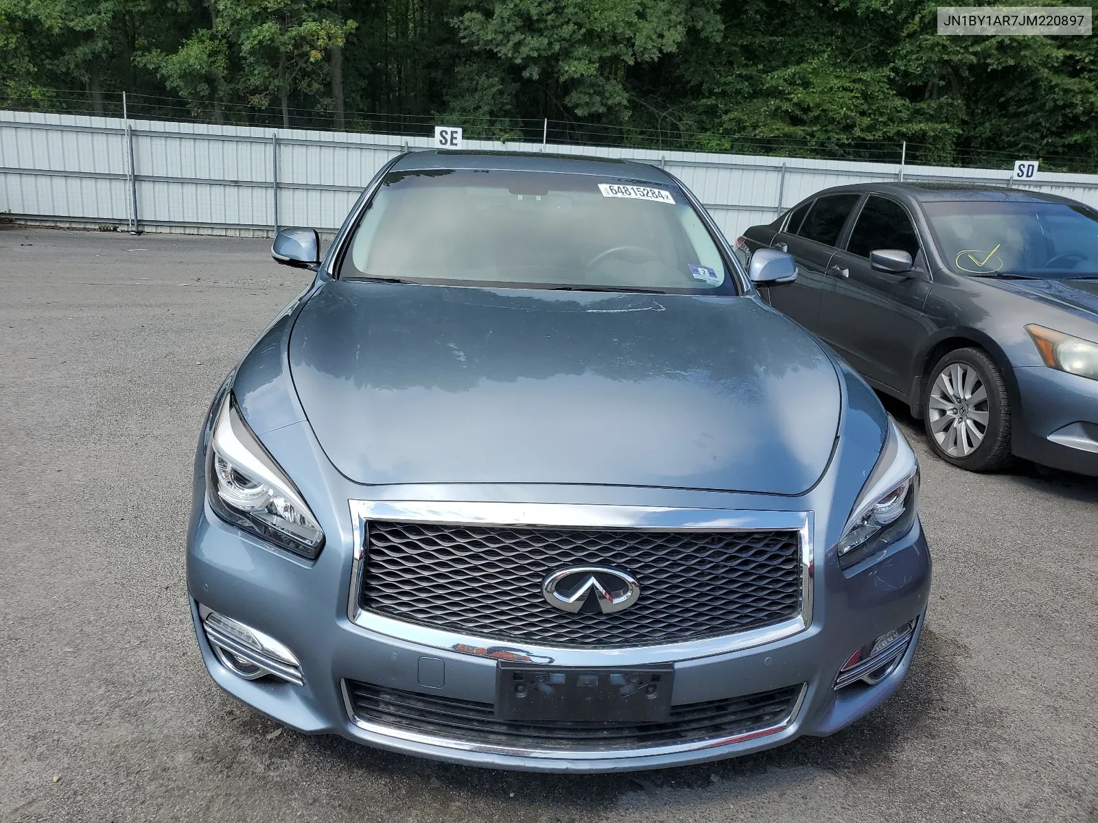 2018 Infiniti Q70 3.7 Luxe VIN: JN1BY1AR7JM220897 Lot: 64815284