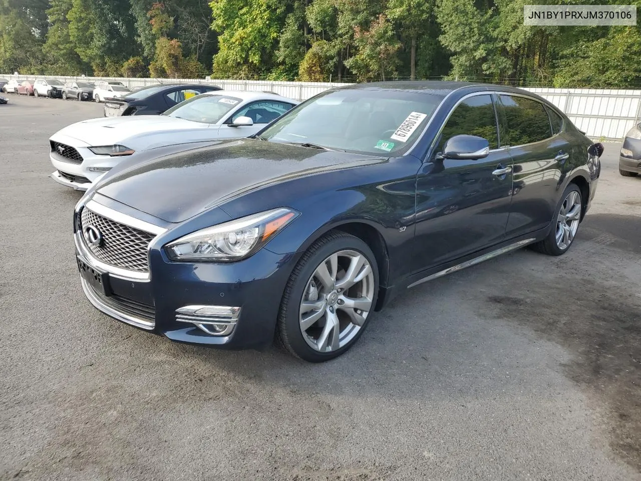 2018 Infiniti Q70L 3.7 Luxe VIN: JN1BY1PRXJM370106 Lot: 67896014