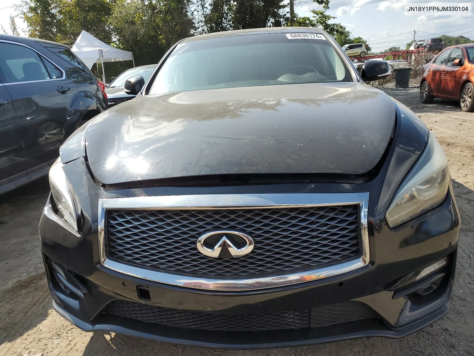 2018 Infiniti Q70L 3.7 Luxe VIN: JN1BY1PP6JM330104 Lot: 68830174