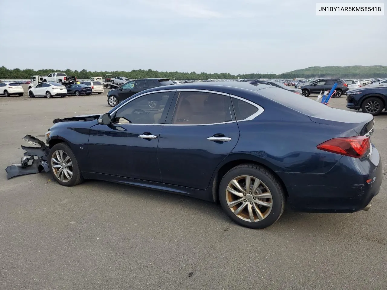 JN1BY1AR5KM585418 2019 Infiniti Q70 3.7 Luxe