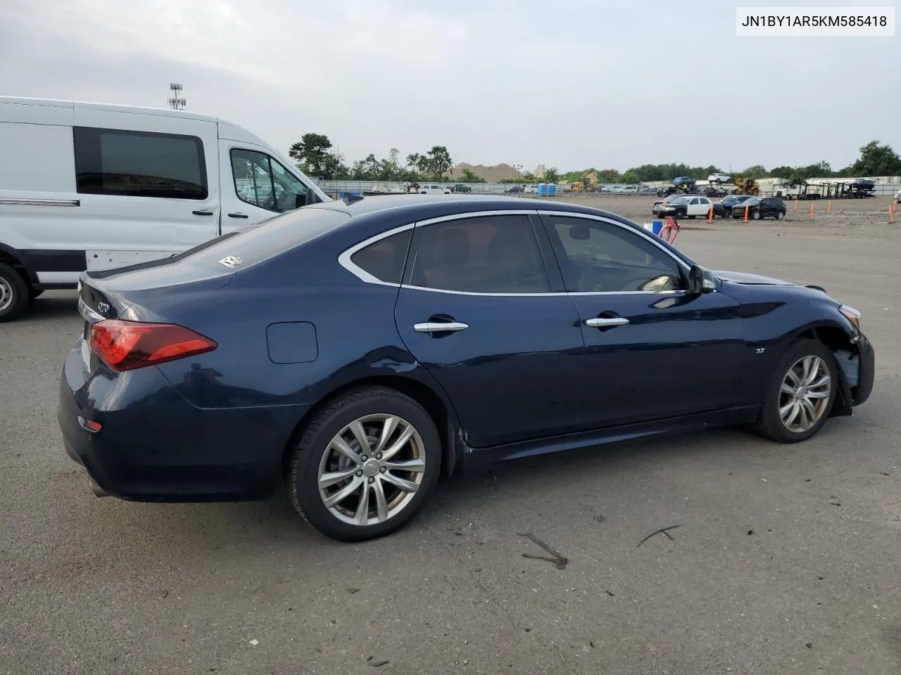 2019 Infiniti Q70 3.7 Luxe VIN: JN1BY1AR5KM585418 Lot: 68718634