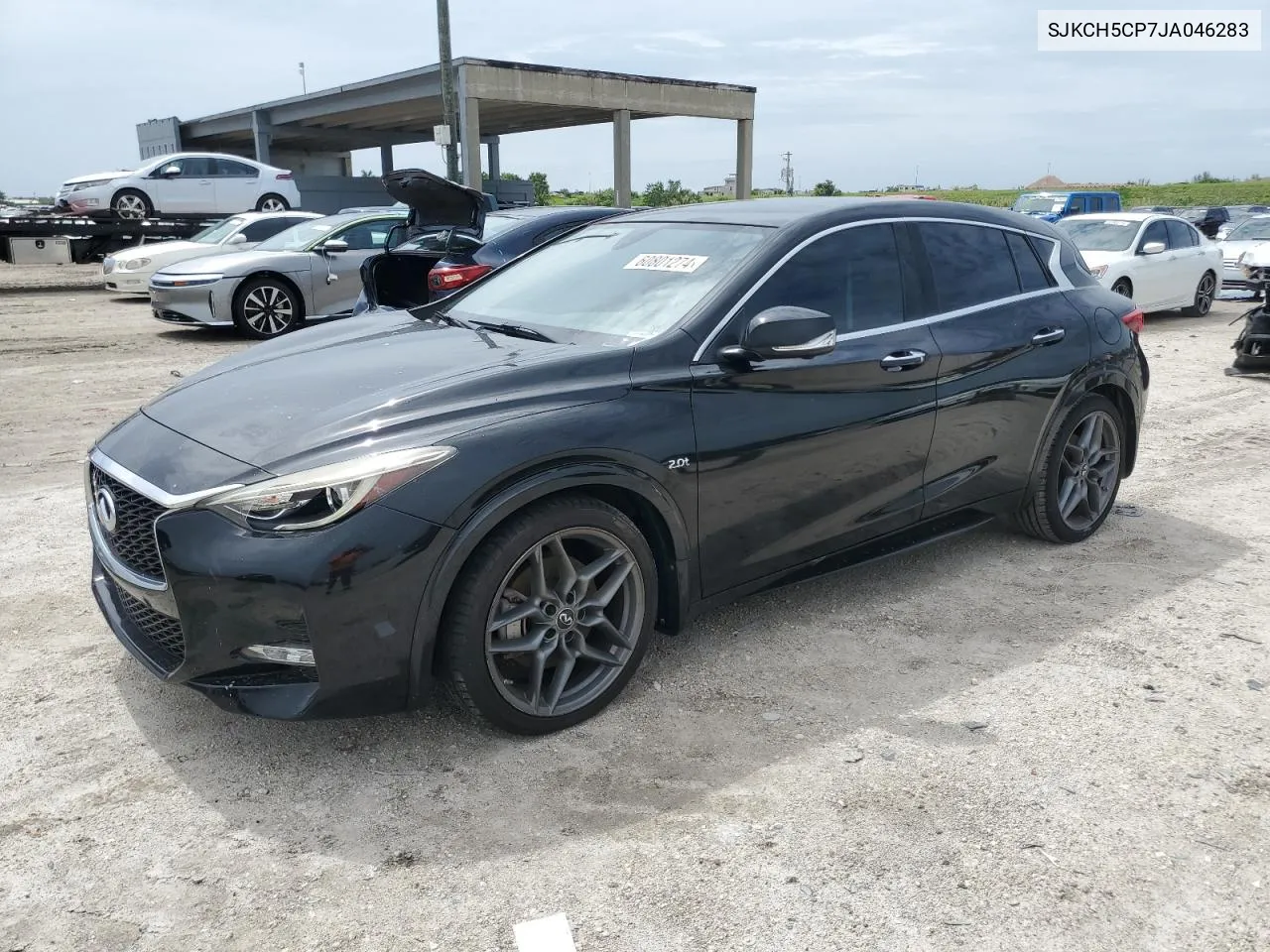 SJKCH5CP7JA046283 2018 Infiniti Qx30 Base