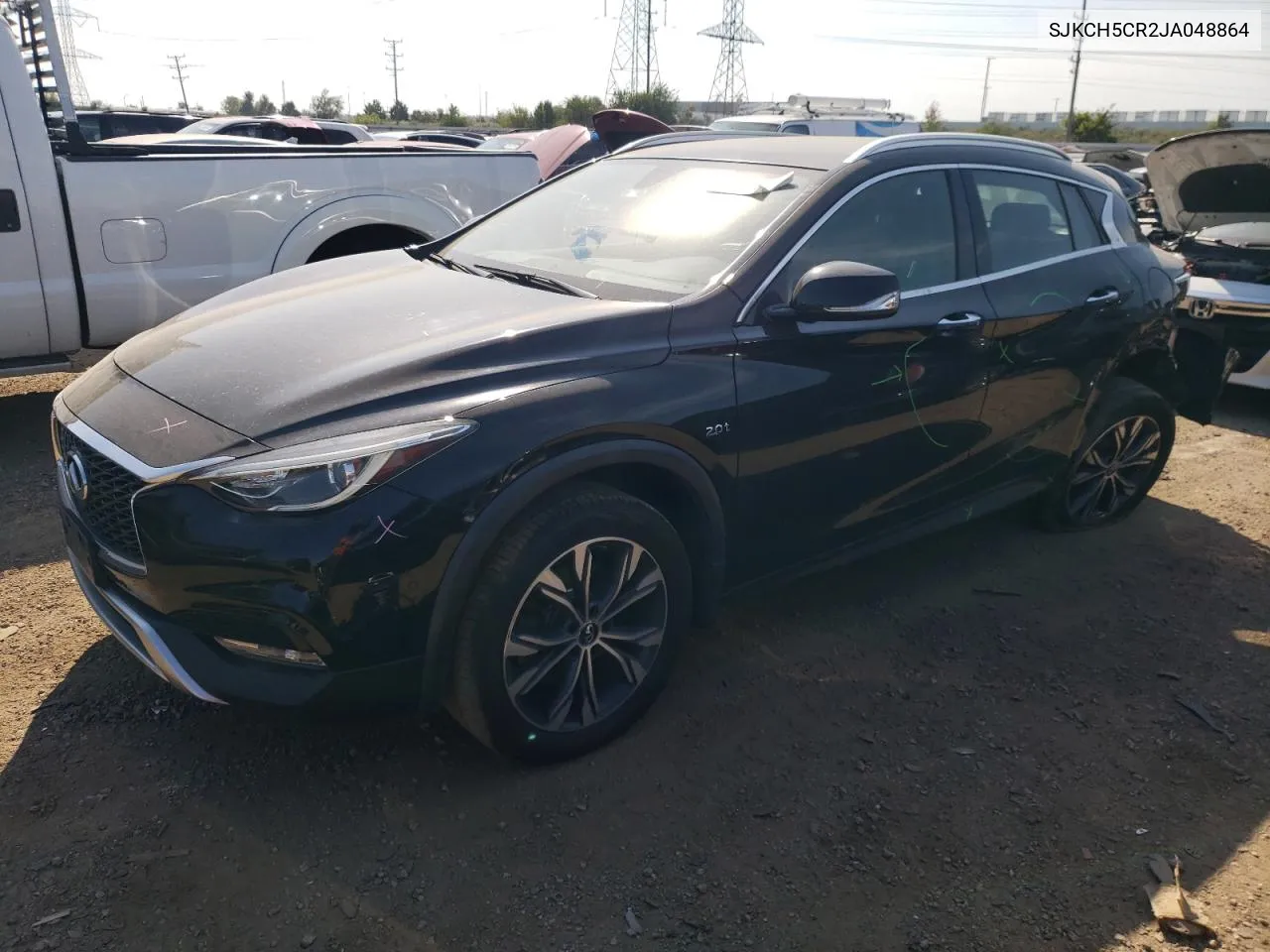 2018 Infiniti Qx30 Base VIN: SJKCH5CR2JA048864 Lot: 71434464