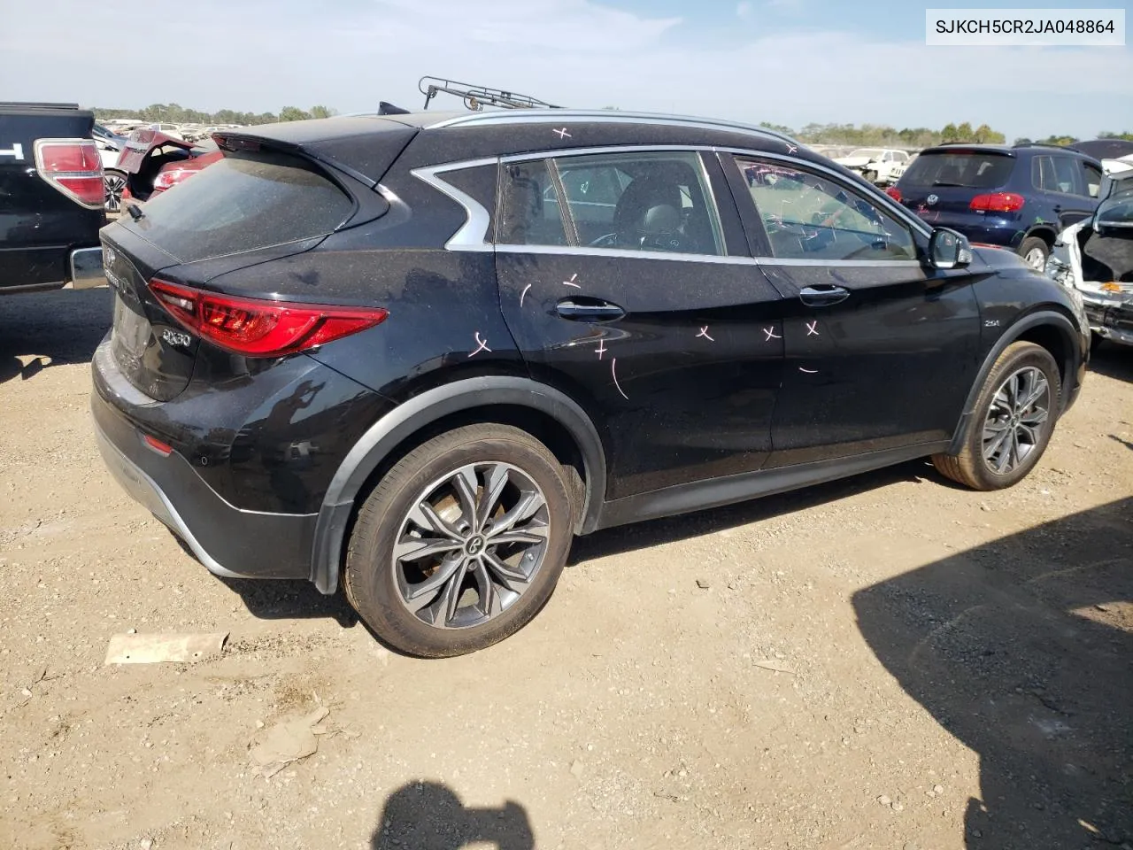 2018 Infiniti Qx30 Base VIN: SJKCH5CR2JA048864 Lot: 71434464