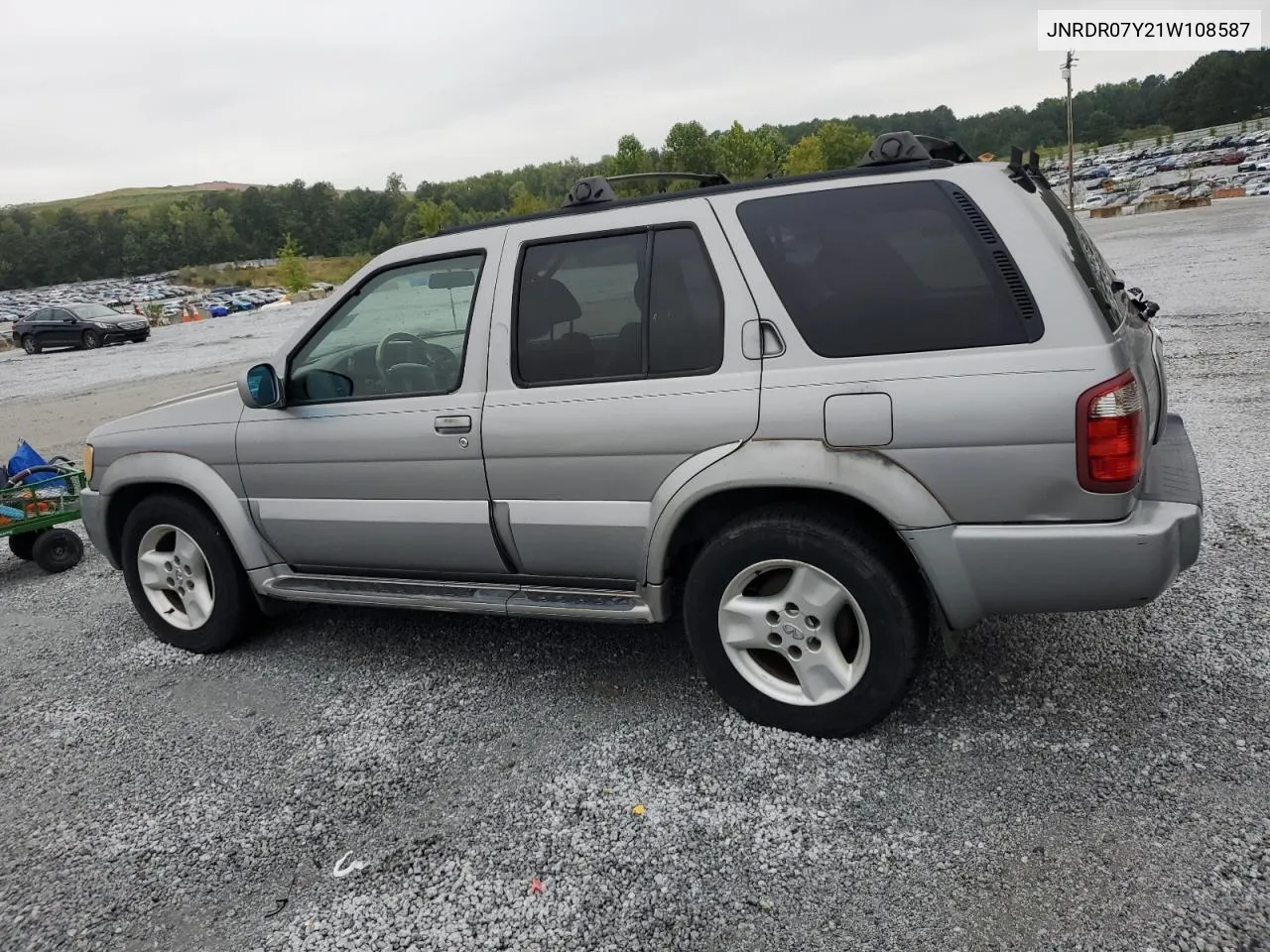 2001 Infiniti Qx4 VIN: JNRDR07Y21W108587 Lot: 71502534