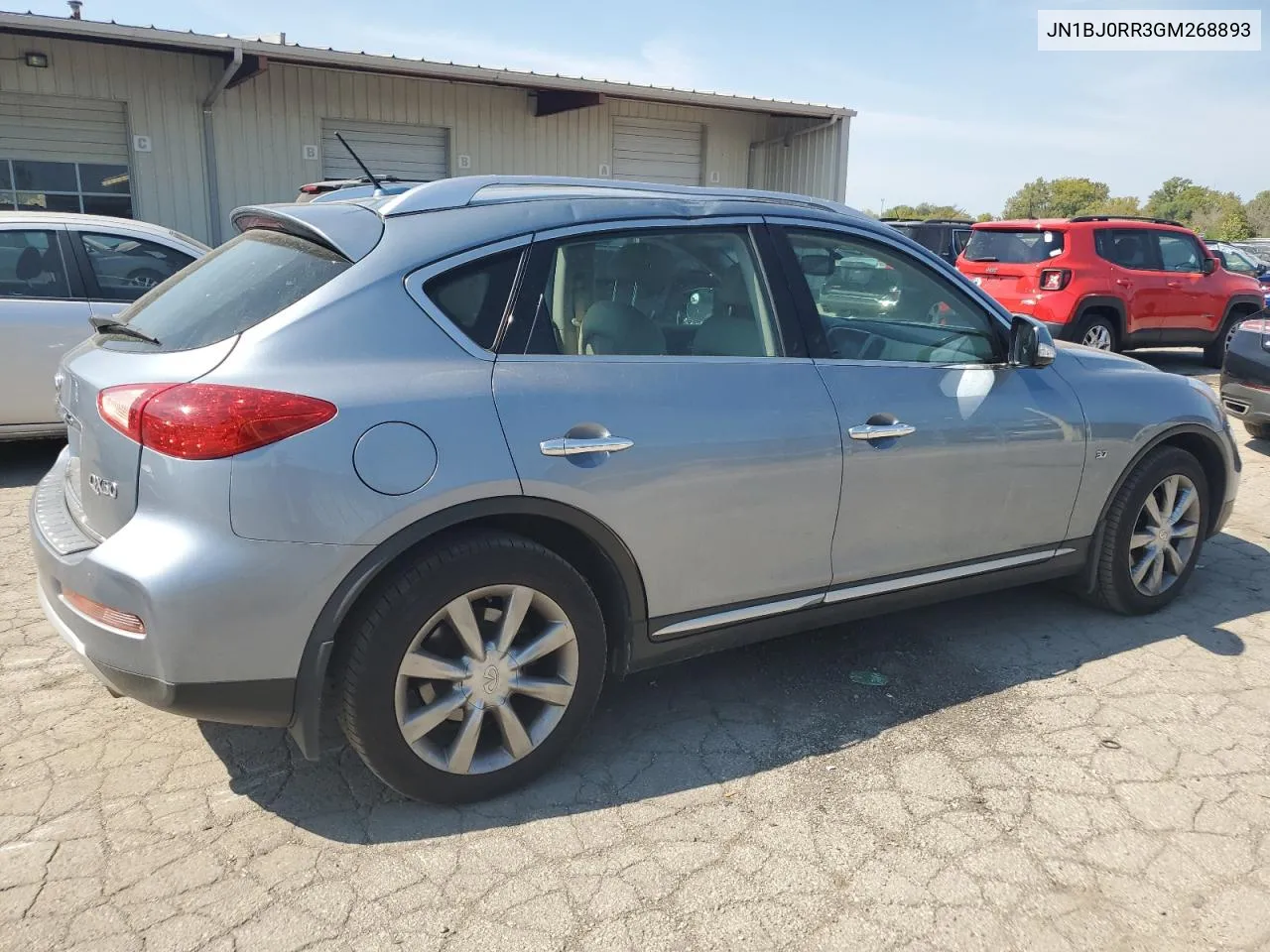 2016 Infiniti Qx50 VIN: JN1BJ0RR3GM268893 Lot: 71934734