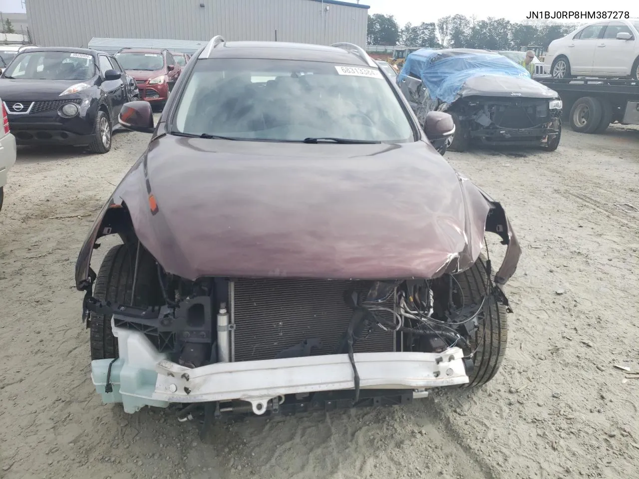 JN1BJ0RP8HM387278 2017 Infiniti Qx50