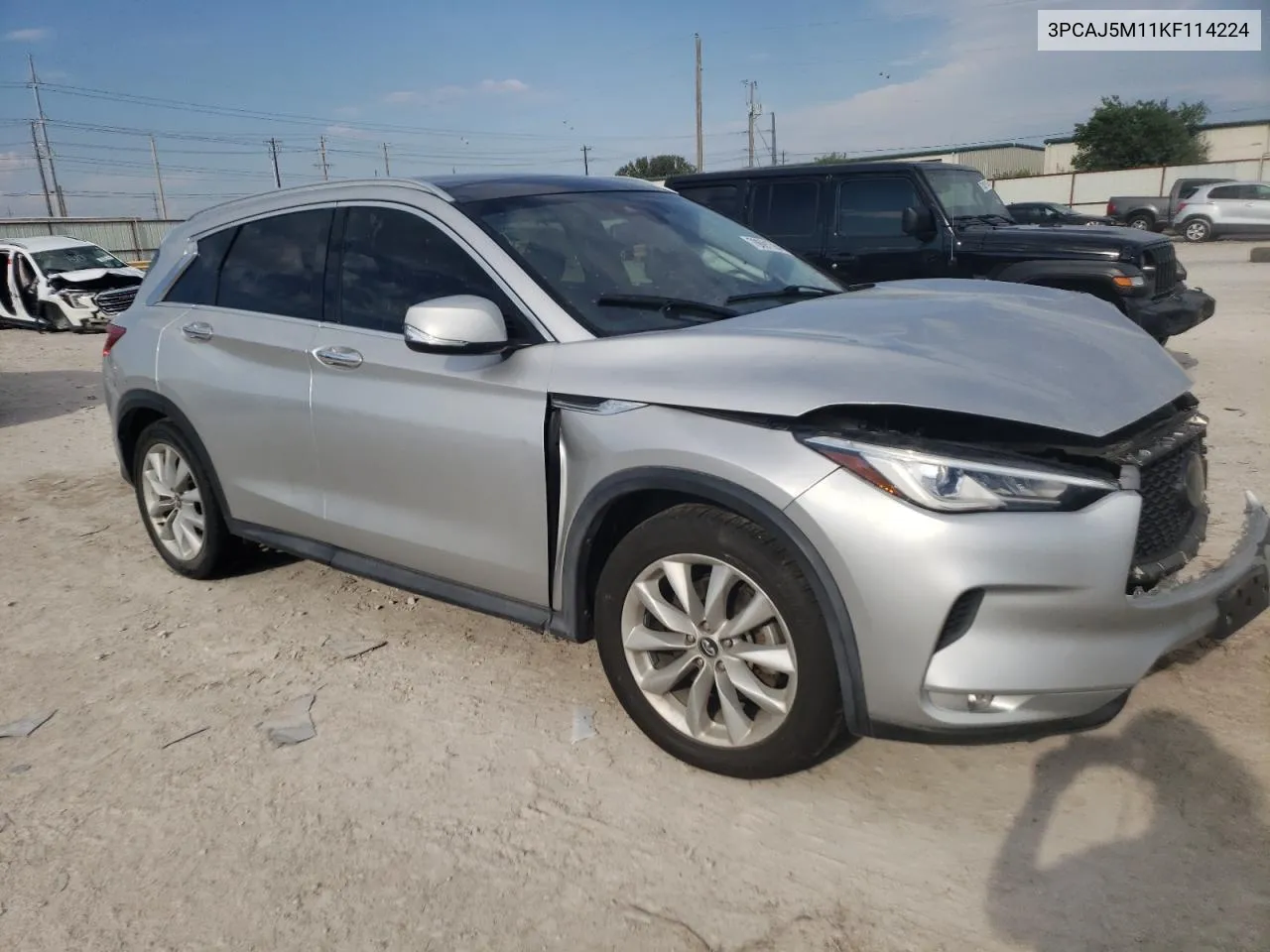 3PCAJ5M11KF114224 2019 Infiniti Qx50 Essential