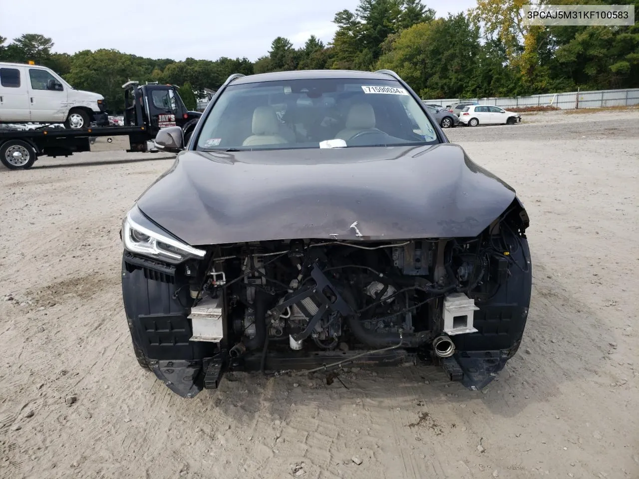 3PCAJ5M31KF100583 2019 Infiniti Qx50 Essential