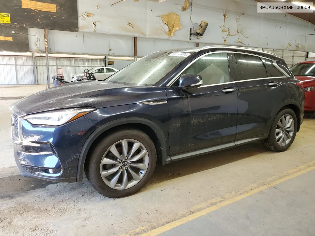 2021 Infiniti Qx50 Essential VIN: 3PCAJ5CBXMF100609 Lot: 69833484