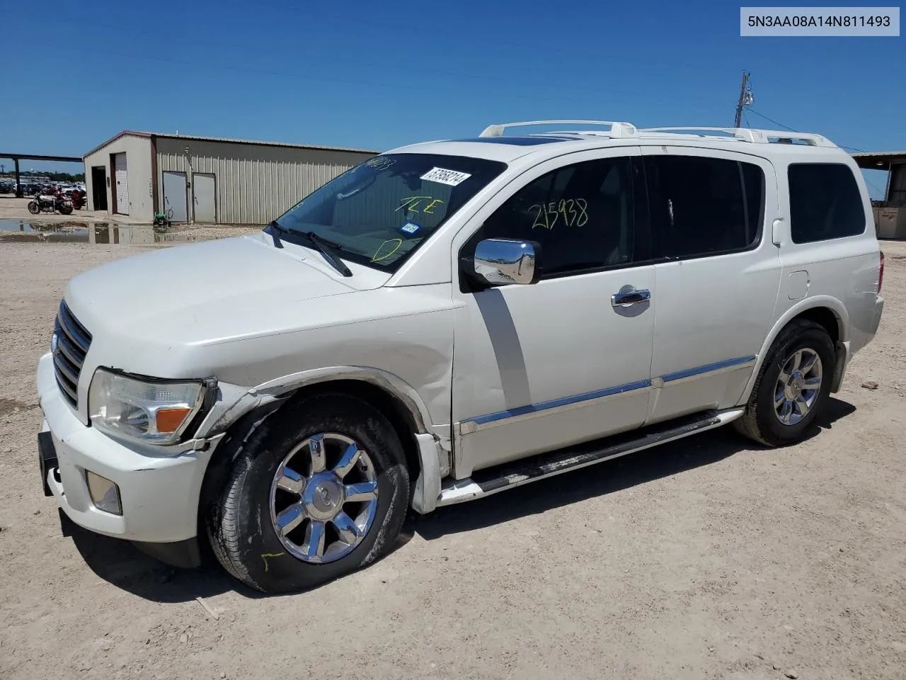 5N3AA08A14N811493 2004 Infiniti Qx56