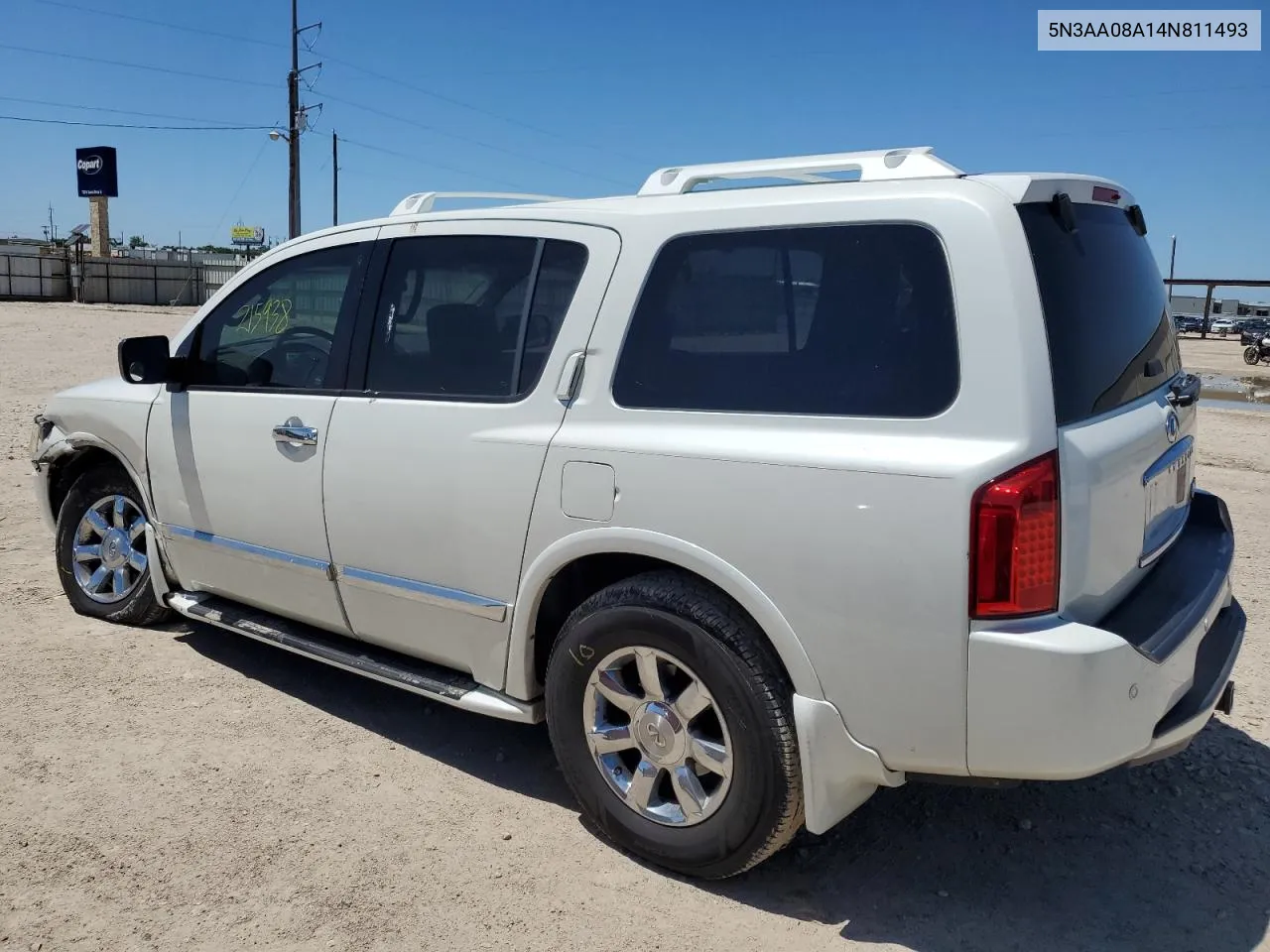 2004 Infiniti Qx56 VIN: 5N3AA08A14N811493 Lot: 61396114