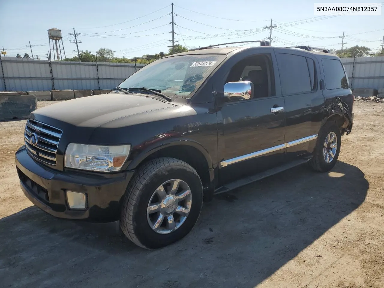 2004 Infiniti Qx56 VIN: 5N3AA08C74N812357 Lot: 69843174