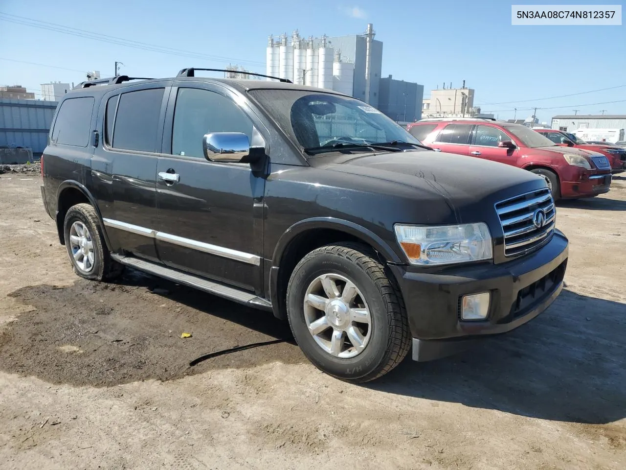 2004 Infiniti Qx56 VIN: 5N3AA08C74N812357 Lot: 69843174