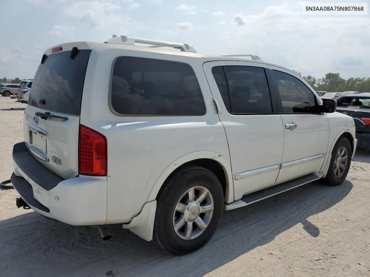 2005 Infiniti Qx56 VIN: 5N3AA08A75N807868 Lot: 68982924