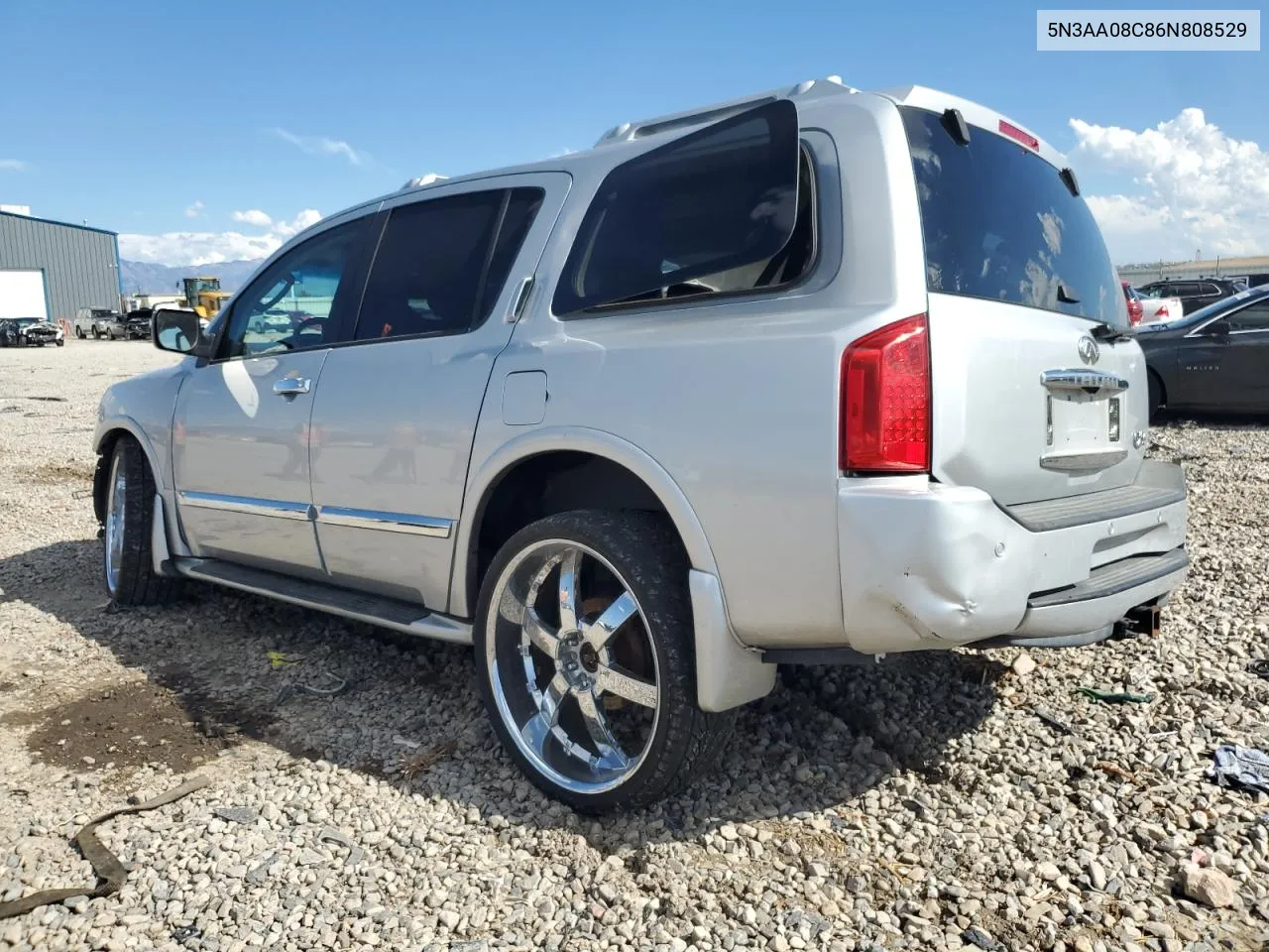 2006 Infiniti Qx56 VIN: 5N3AA08C86N808529 Lot: 68089154