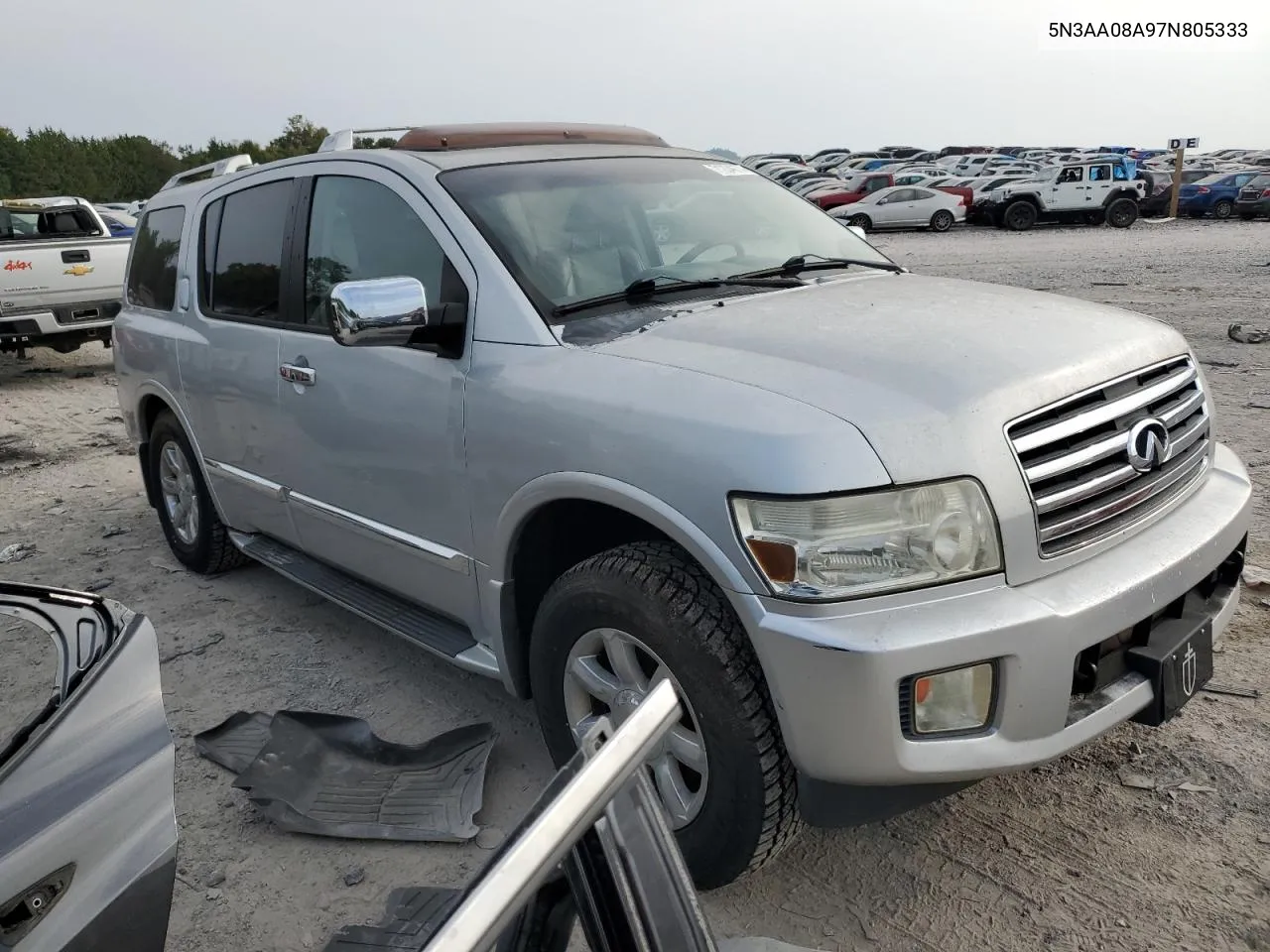 2007 Infiniti Qx56 VIN: 5N3AA08A97N805333 Lot: 71234674