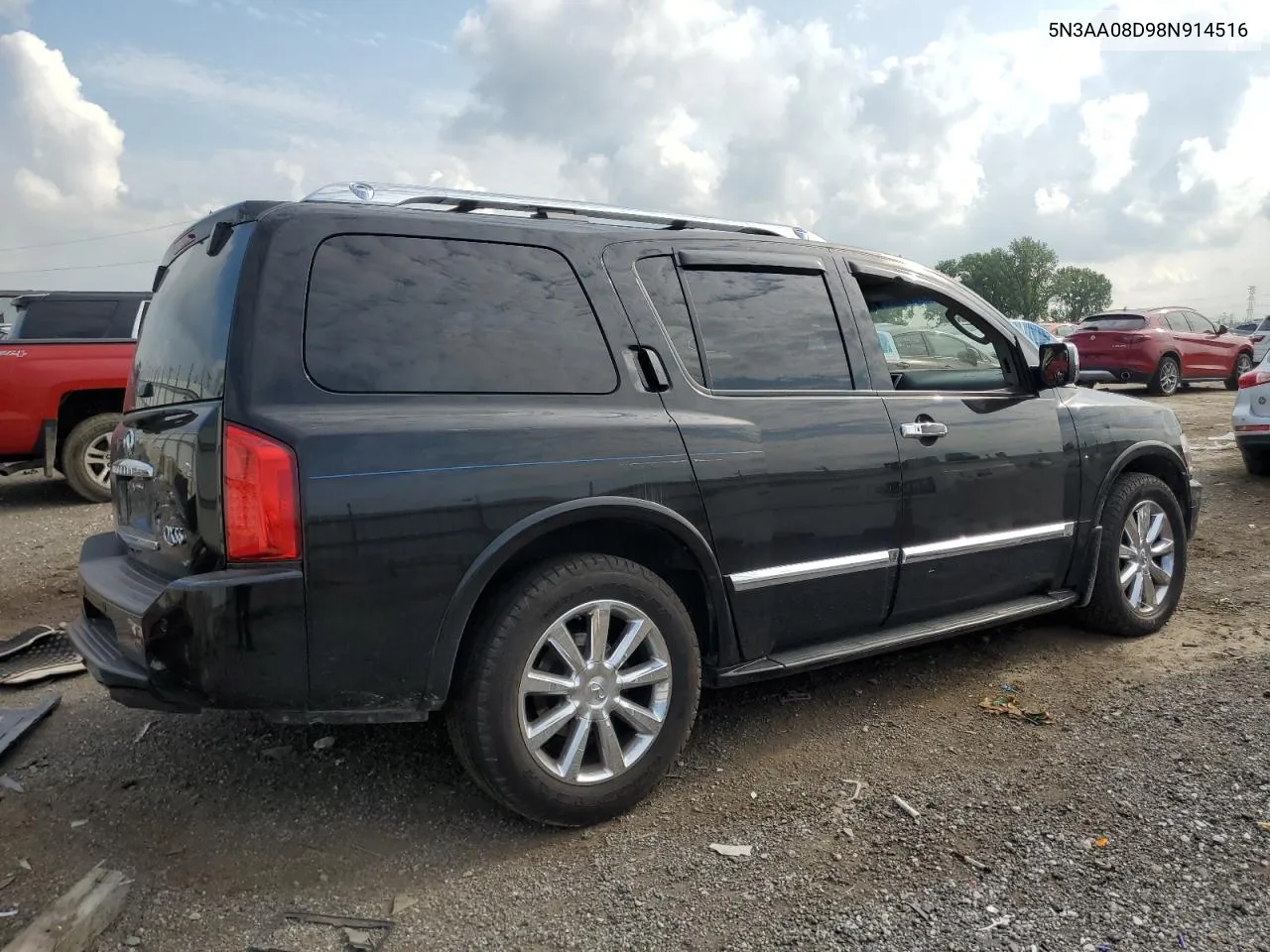 2008 Infiniti Qx56 VIN: 5N3AA08D98N914516 Lot: 63172814