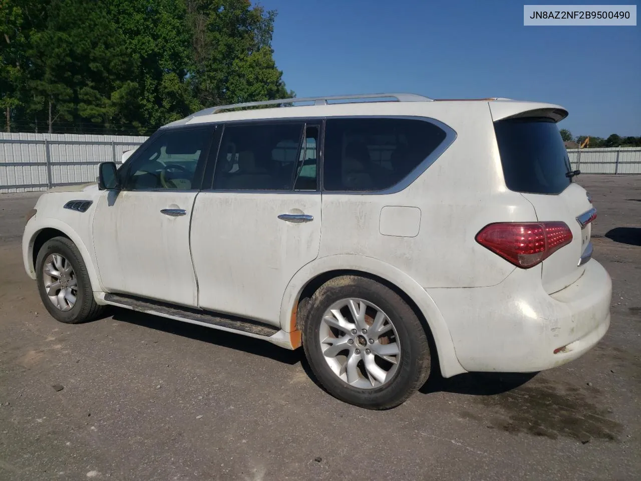 2011 Infiniti Qx56 VIN: JN8AZ2NF2B9500490 Lot: 71072244