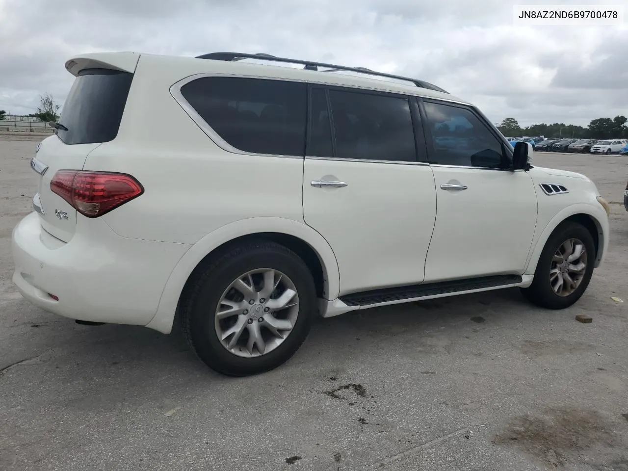 2011 Infiniti Qx56 VIN: JN8AZ2ND6B9700478 Lot: 71207074