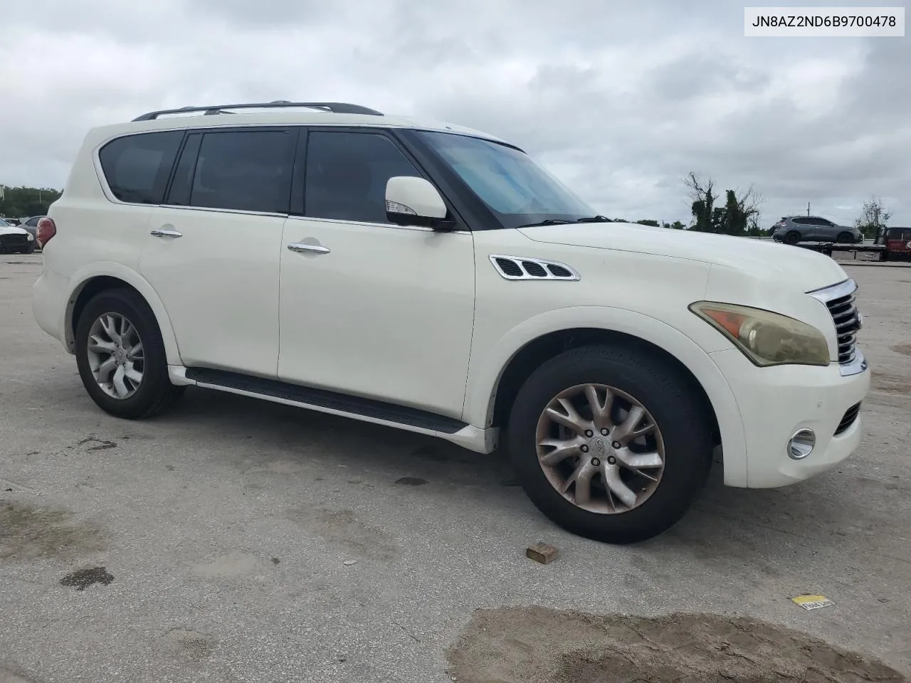 2011 Infiniti Qx56 VIN: JN8AZ2ND6B9700478 Lot: 71207074