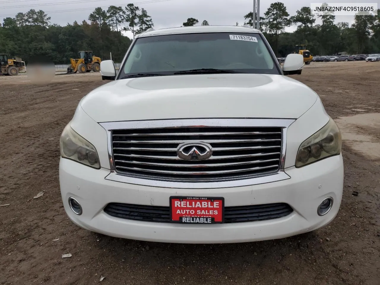 2012 Infiniti Qx56 VIN: JN8AZ2NF4C9518605 Lot: 71183704