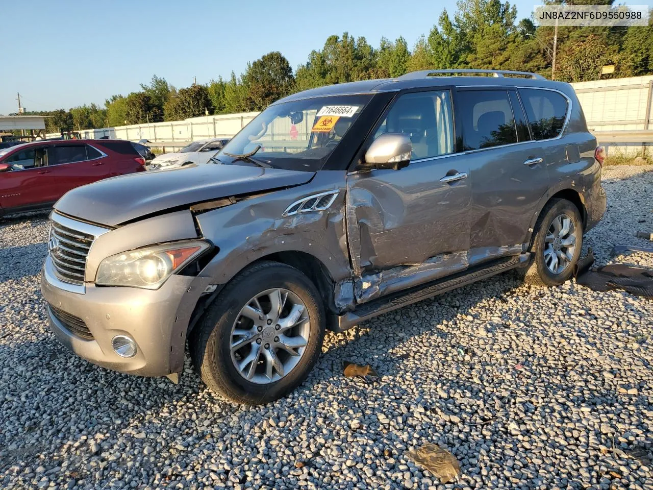 2013 Infiniti Qx56 VIN: JN8AZ2NF6D9550988 Lot: 71646664