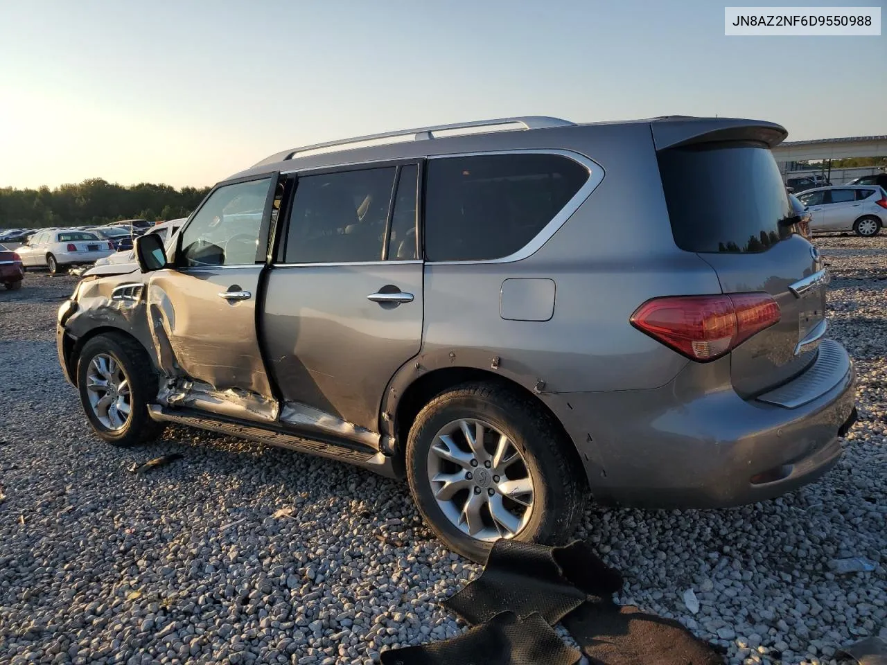 2013 Infiniti Qx56 VIN: JN8AZ2NF6D9550988 Lot: 71646664