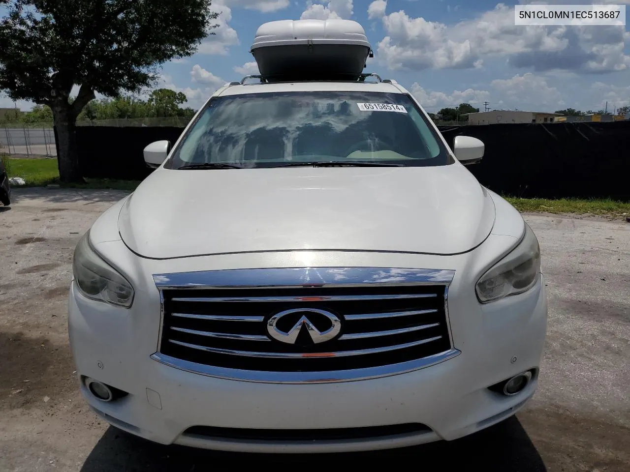 2014 Infiniti Qx60 Hybrid VIN: 5N1CL0MN1EC513687 Lot: 65158514