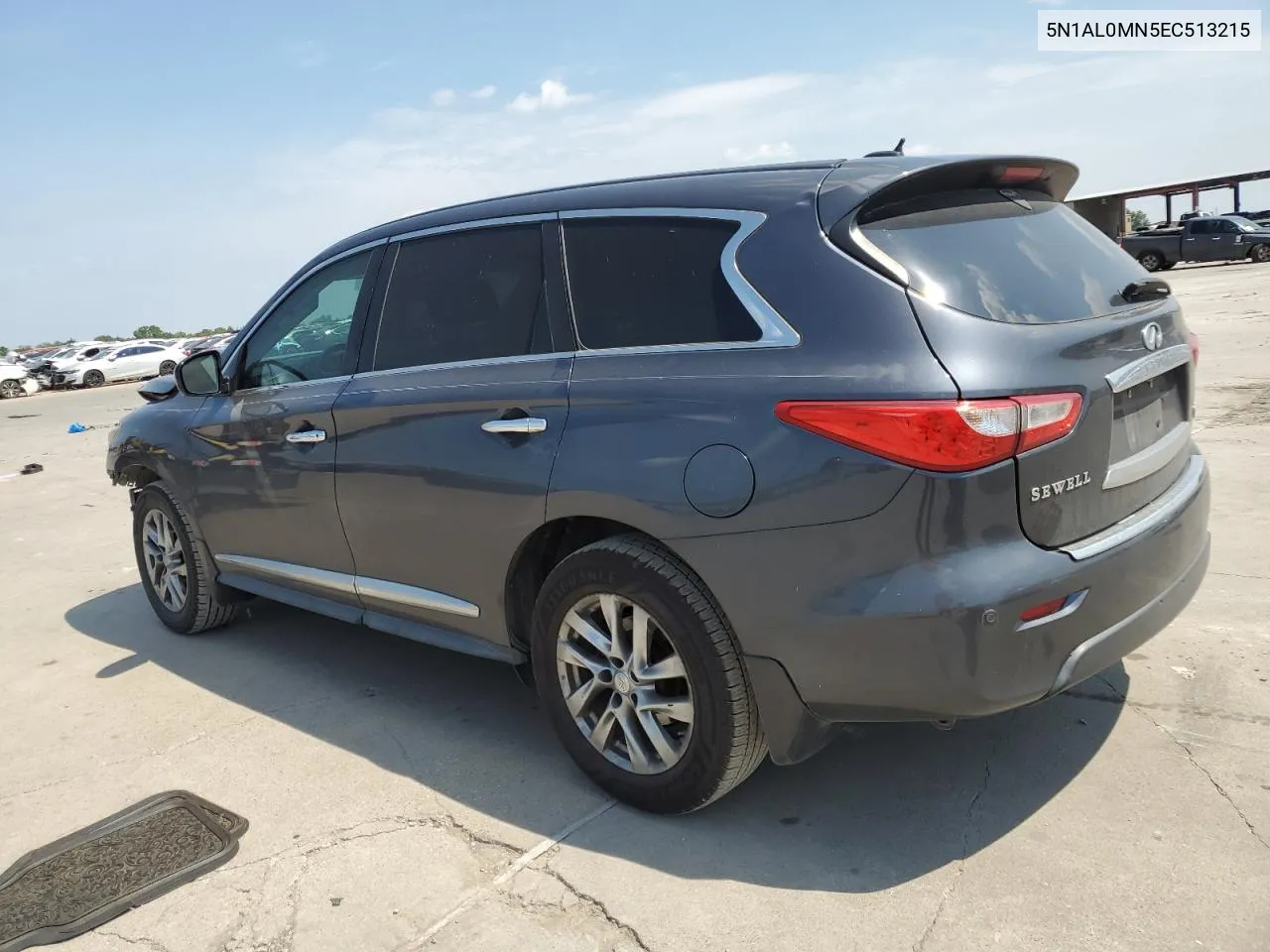 2014 Infiniti Qx60 VIN: 5N1AL0MN5EC513215 Lot: 67114214