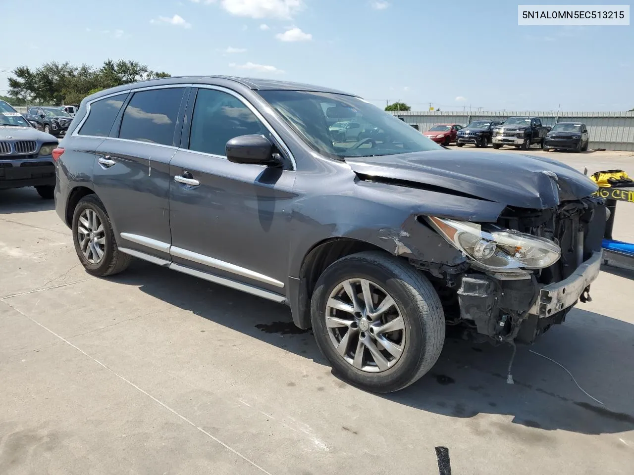 2014 Infiniti Qx60 VIN: 5N1AL0MN5EC513215 Lot: 67114214