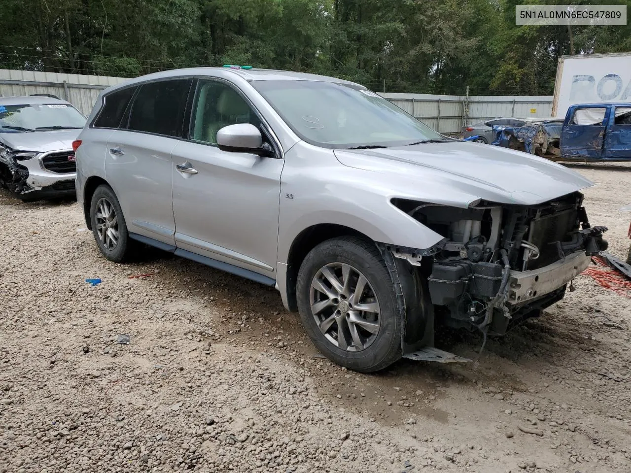 2014 Infiniti Qx60 VIN: 5N1AL0MN6EC547809 Lot: 69510644