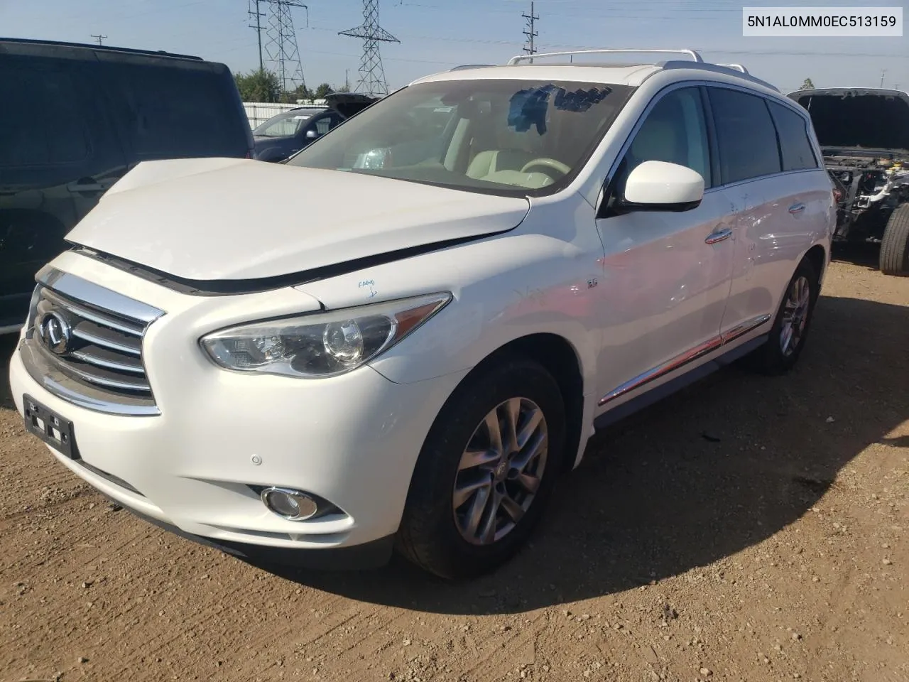 2014 Infiniti Qx60 VIN: 5N1AL0MM0EC513159 Lot: 71734064