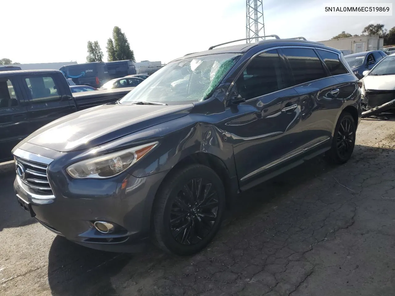 2014 Infiniti Qx60 VIN: 5N1AL0MM6EC519869 Lot: 71962704