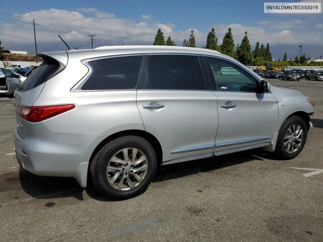 2014 Infiniti Qx60 VIN: 5N1AL0MN7EC553019 Lot: 71987464