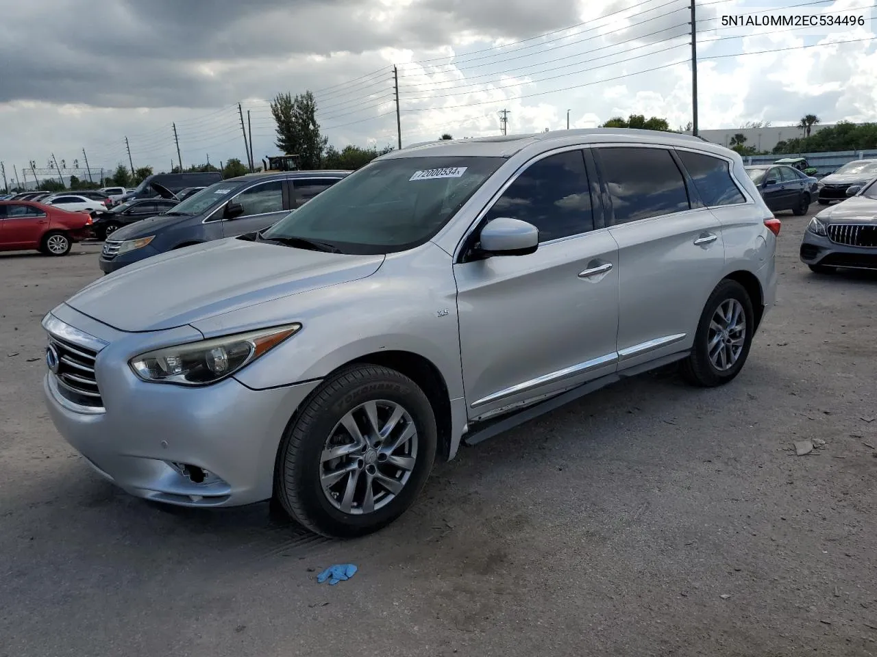 5N1AL0MM2EC534496 2014 Infiniti Qx60