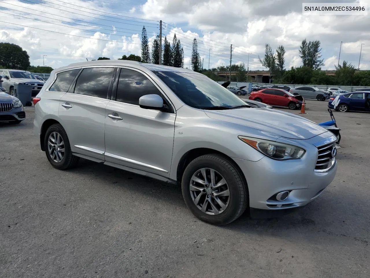 5N1AL0MM2EC534496 2014 Infiniti Qx60