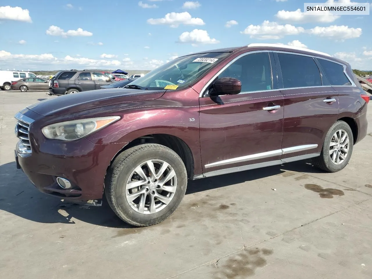 5N1AL0MN6EC554601 2014 Infiniti Qx60