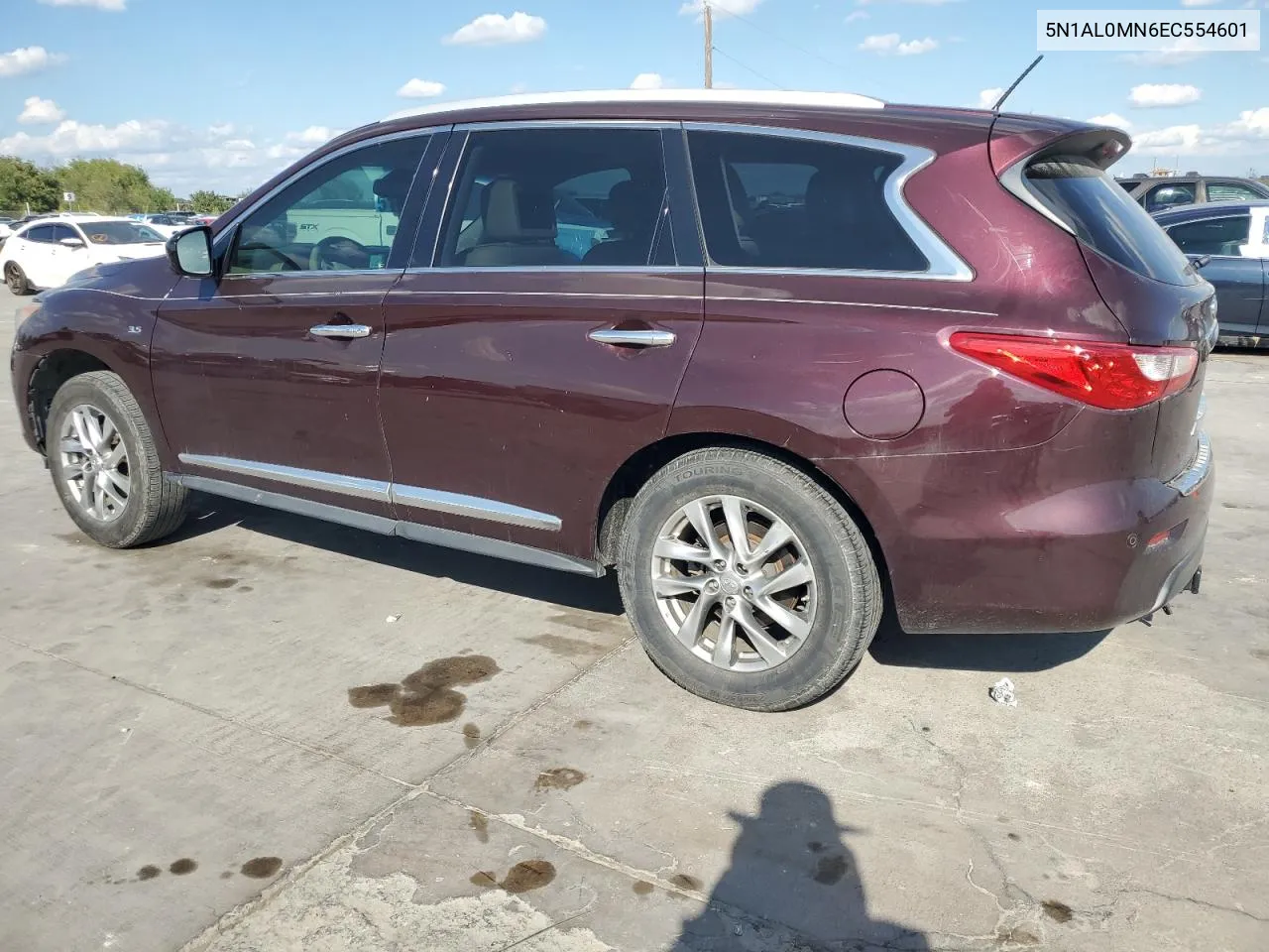 5N1AL0MN6EC554601 2014 Infiniti Qx60