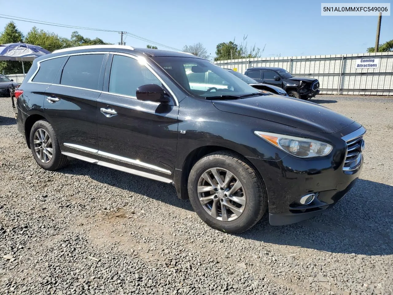 2015 Infiniti Qx60 VIN: 5N1AL0MMXFC549006 Lot: 68466604