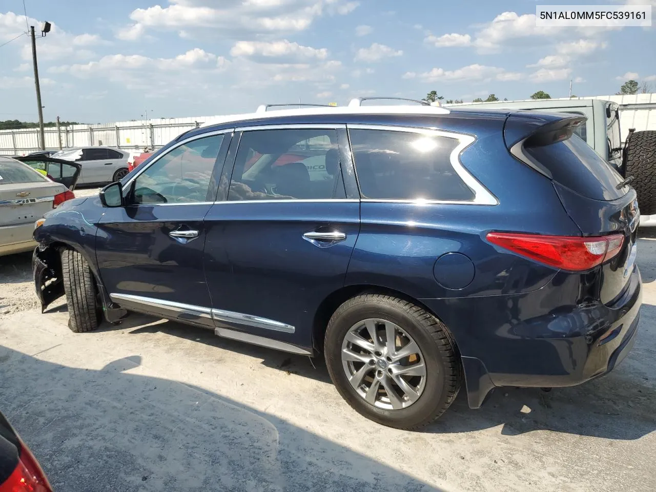 2015 Infiniti Qx60 VIN: 5N1AL0MM5FC539161 Lot: 69063564