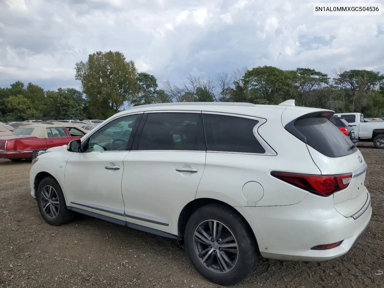 2016 Infiniti Qx60 VIN: 5N1AL0MMXGC504536 Lot: 71763804