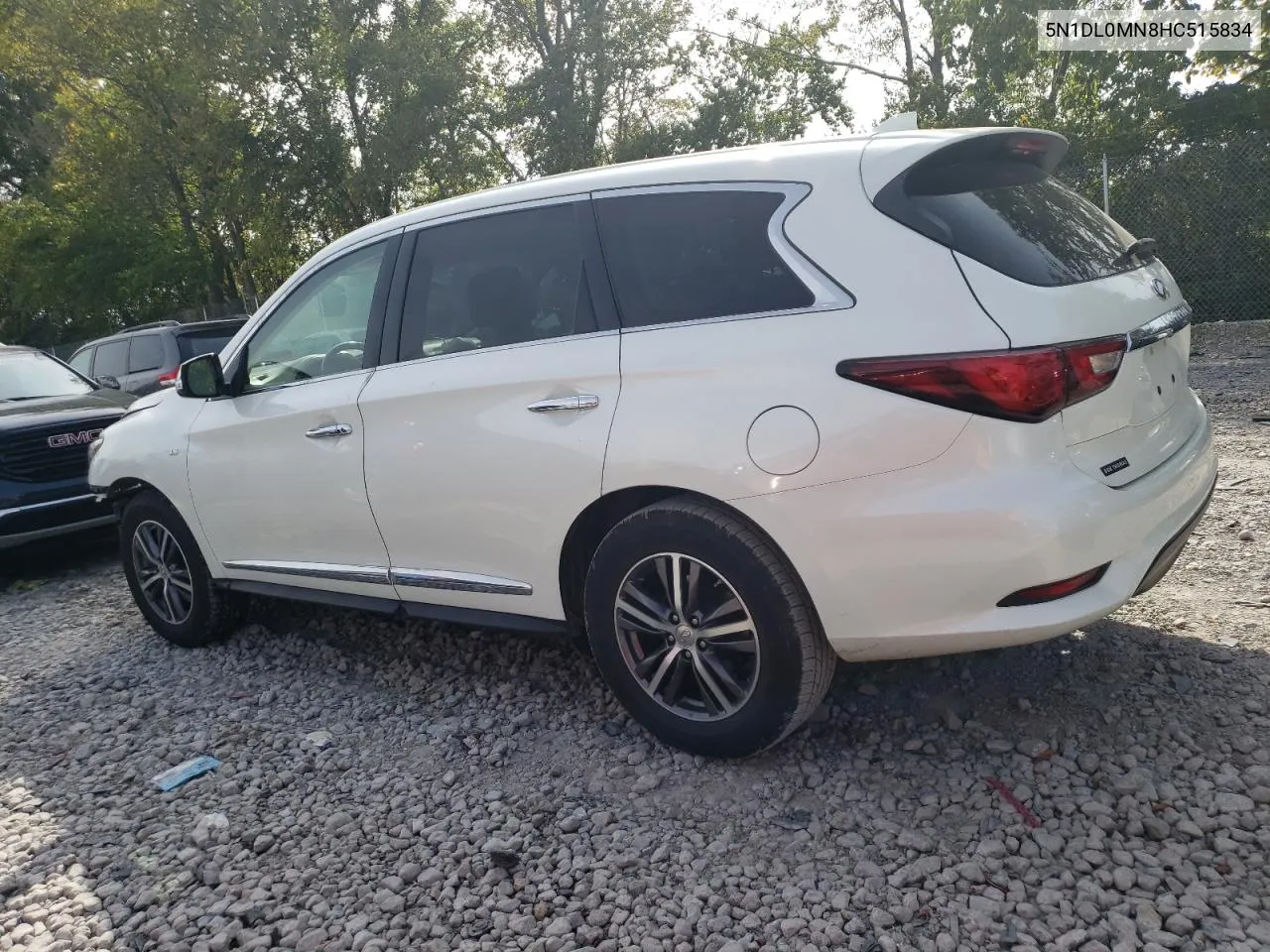 2017 Infiniti Qx60 VIN: 5N1DL0MN8HC515834 Lot: 71281044