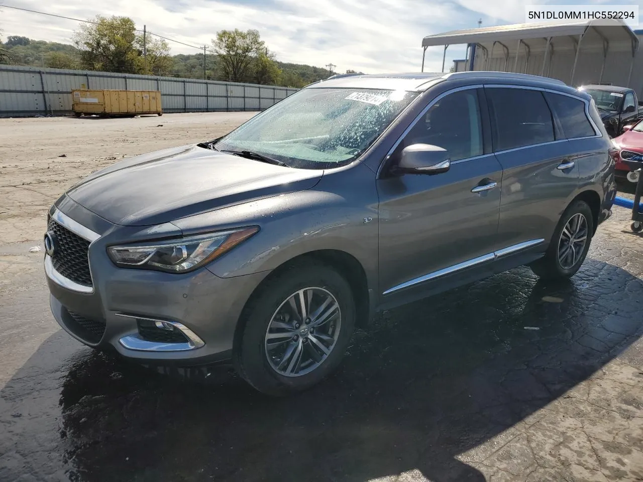 2017 Infiniti Qx60 VIN: 5N1DL0MM1HC552294 Lot: 71379214