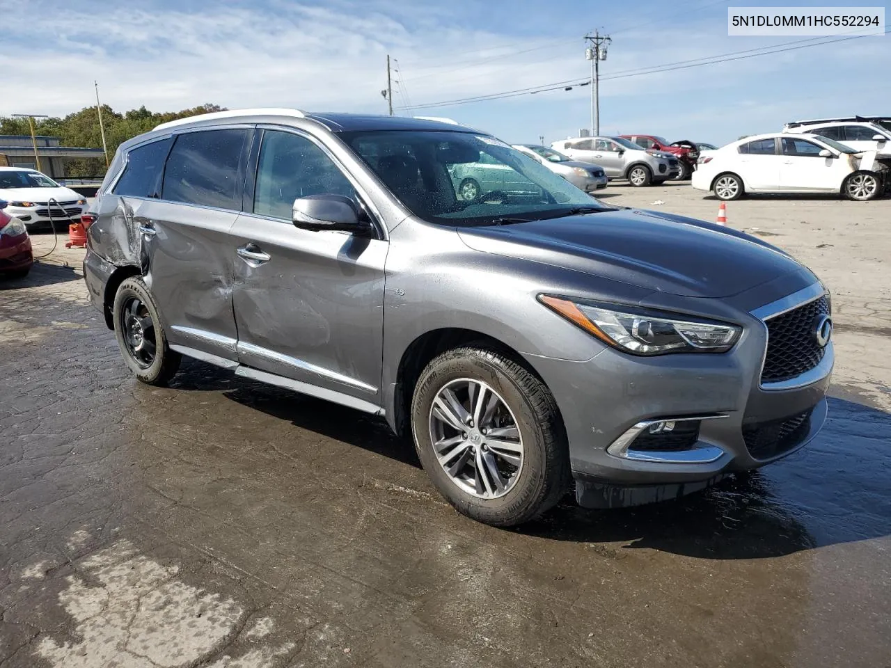 2017 Infiniti Qx60 VIN: 5N1DL0MM1HC552294 Lot: 71379214