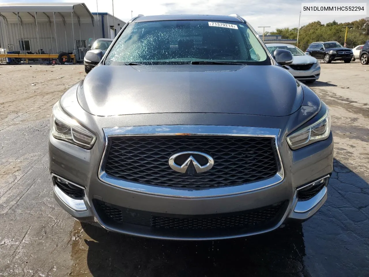 2017 Infiniti Qx60 VIN: 5N1DL0MM1HC552294 Lot: 71379214