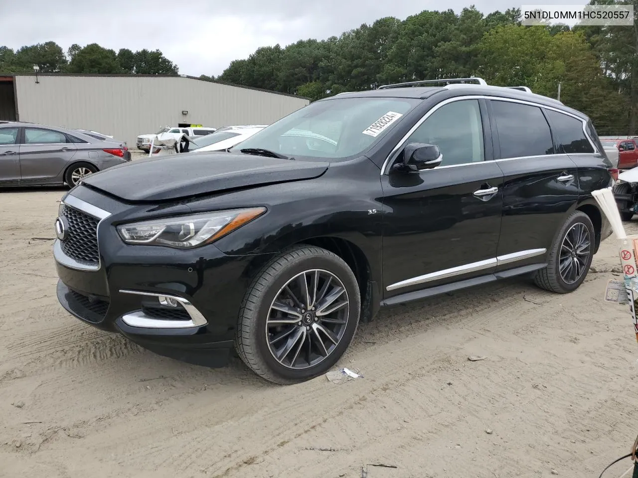 2017 Infiniti Qx60 VIN: 5N1DL0MM1HC520557 Lot: 71928224