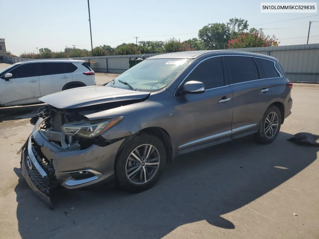 2019 Infiniti Qx60 Luxe VIN: 5N1DL0MM5KC529835 Lot: 62640664